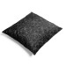 Decorative Velor Pillow Elegant Ornamentation - Black Composition With Symmetrical Pattern 151317 additionalThumb 4