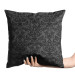 Decorative Velor Pillow Elegant Ornamentation - Black Composition With Symmetrical Pattern 151317 additionalThumb 3
