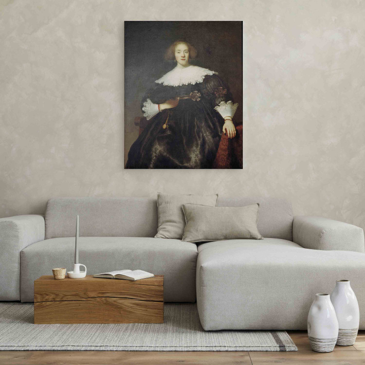 Art Reproduction Porträt einer Frau mit Fächer 154817 additionalImage 5