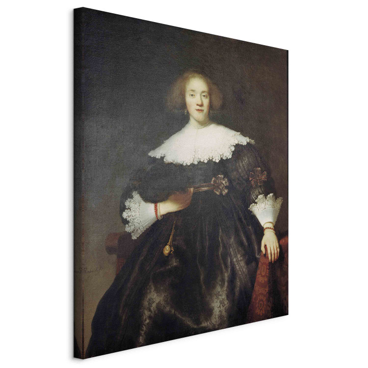 Art Reproduction Porträt einer Frau mit Fächer 154817 additionalImage 2