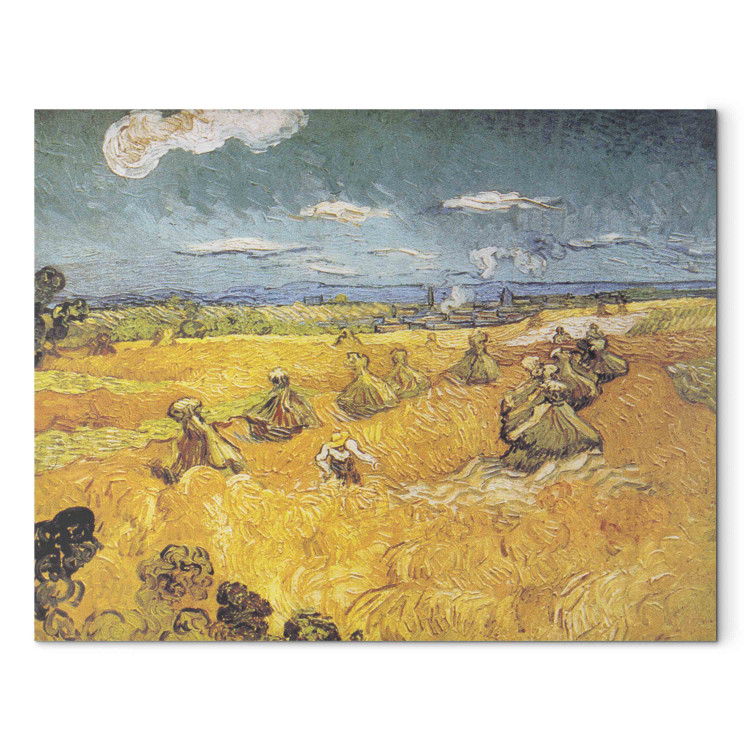 Reproduction Painting Wheat Field with Reaper  159817