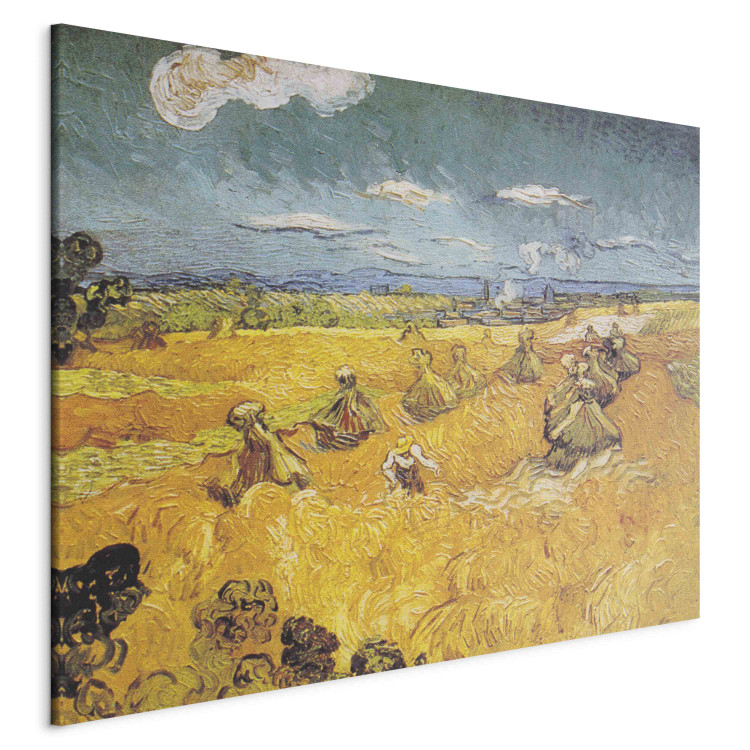 Reproduction Painting Wheat Field with Reaper  159817 additionalImage 2