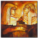 Canvas Print Egyptian couple 48917