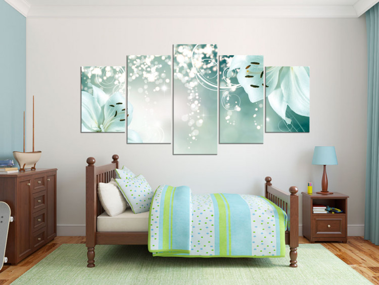 Canvas Print Magic green composition 50217 additionalImage 3