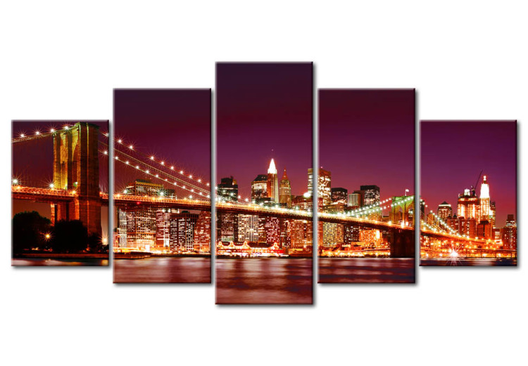 Canvas Print City of gold 58417