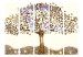Room Separator Golden Tree II - artistic abstraction of a golden tree and leaves 95617 additionalThumb 3