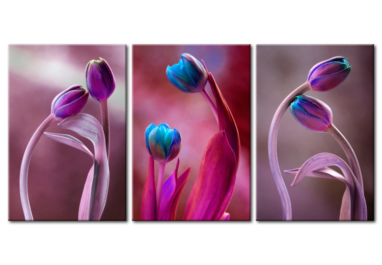 Canvas Print Tulips in Love 95917