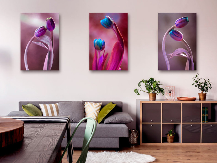 Canvas Print Tulips in Love 95917 additionalImage 3
