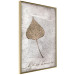 Wall Poster Nature's treasures - vintage composition with a beige leaf and texts 115027 additionalThumb 12