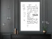 Wall Poster Mathematics - black and white mathematical equations and geometric figures 116327 additionalThumb 2