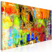 Canvas Print Colourful Abstraction (1 Part) Narrow 117127 additionalThumb 2