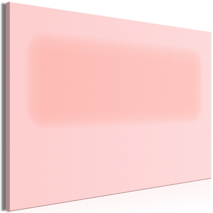 Canvas Art Print Cotton candy heaven - an abstract composition of two shades of pink 119127 additionalImage 2