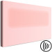 Canvas Art Print Cotton candy heaven - an abstract composition of two shades of pink 119127 additionalThumb 6