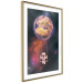 Poster Cosmic Swing - abstraction of swinging astronaut on Earth 123527 additionalThumb 6