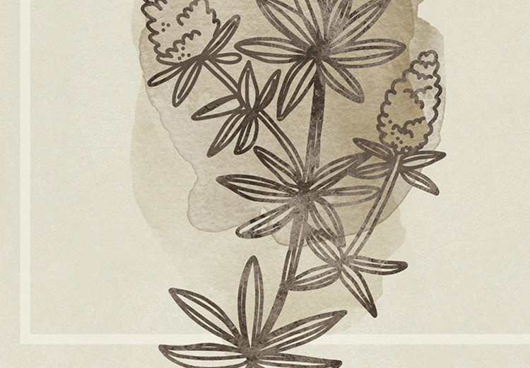 Canvas Art Print Herbarium (3 Parts) 125727 additionalImage 4