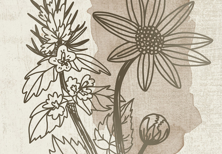 Canvas Art Print Herbarium (3 Parts) 125727 additionalImage 5