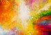 Canvas Print Ray of Light (1-part) wide - artistic multicolored abstraction 128527 additionalThumb 5