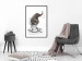 Wall Poster Full-On Fun - fantasy with an African animal on a white background 128827 additionalThumb 21