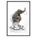 Wall Poster Full-On Fun - fantasy with an African animal on a white background 128827 additionalThumb 20