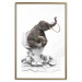 Wall Poster Full-On Fun - fantasy with an African animal on a white background 128827 additionalThumb 26