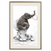 Wall Poster Full-On Fun - fantasy with an African animal on a white background 128827 additionalThumb 25
