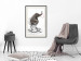 Wall Poster Full-On Fun - fantasy with an African animal on a white background 128827 additionalThumb 23