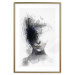 Wall Poster Cosmic Thought - portrait of a female face in an abstract composition 131827 additionalThumb 14