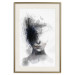 Wall Poster Cosmic Thought - portrait of a female face in an abstract composition 131827 additionalThumb 20
