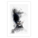 Wall Poster Cosmic Thought - portrait of a female face in an abstract composition 131827 additionalThumb 25