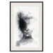 Wall Poster Cosmic Thought - portrait of a female face in an abstract composition 131827 additionalThumb 19