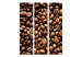 Folding Screen Roasted Coffee Beans (3-piece) - composition of brown coffee beans 133327 additionalThumb 3