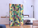 Room Divider Millions of Colors (3-piece) - colorful geometric background with mosaic 133427 additionalThumb 2
