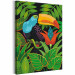 Paint by Number Kit Beautiful Toucan 135327 additionalThumb 5