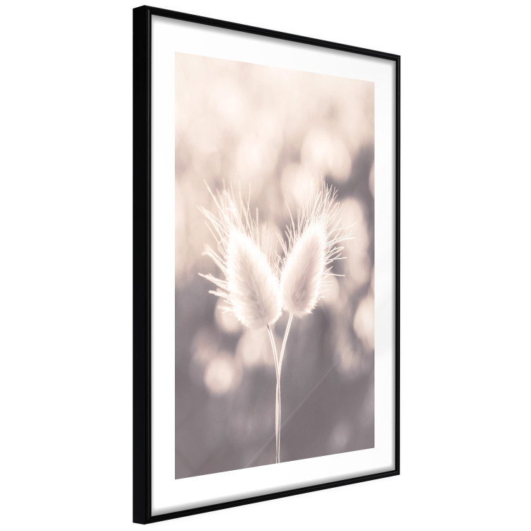 Wall Poster Land of Serenity - warm composition with delicate pink flowers 135827 additionalImage 19