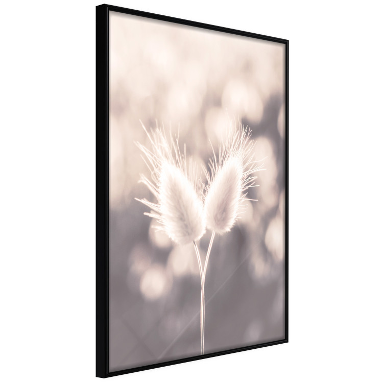 Wall Poster Land of Serenity - warm composition with delicate pink flowers 135827 additionalImage 15