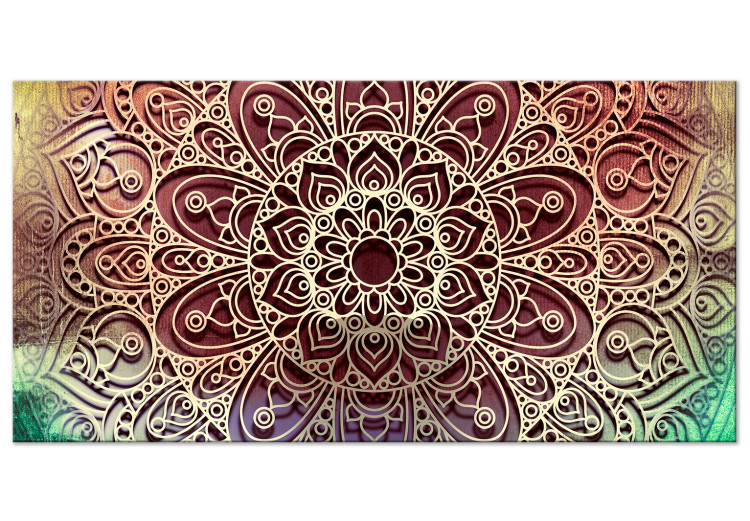 Large canvas print Colourful Mandala [Large Format] 137627