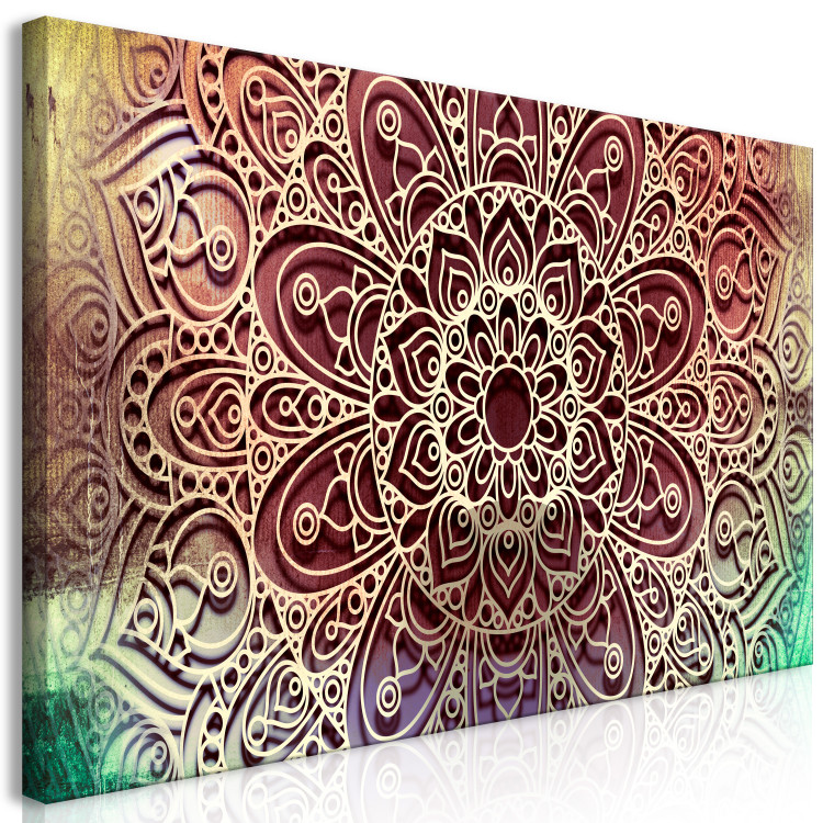 Large canvas print Colourful Mandala [Large Format] 137627 additionalImage 2