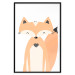 Wall Poster Cheerful Fox - colorful and amusing fox on a white contrasting background 138127 additionalThumb 12
