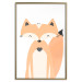 Wall Poster Cheerful Fox - colorful and amusing fox on a white contrasting background 138127 additionalThumb 11