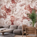 Photo Wallpaper Peonies - nature motif with a bright composition of flowers in shades of pink 143827