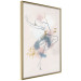 Wall Poster Linear Woman - Drawing of a Dancing Ballerina and Delicate Watercolor Stains 145127 additionalThumb 20