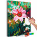 Paint by Number Kit Pinnate Cosmos - Pink Field Flower in the Midst of Colorful Nature 146727 additionalThumb 6