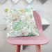 Decorative Microfiber Pillow A crisp spring - a subtle floral composition in the cottagecore style cushions 146827 additionalThumb 2