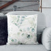 Decorative Microfiber Pillow Little branches - composition with a plant motif on a white background cushions 146927 additionalThumb 6