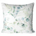 Decorative Microfiber Pillow Little branches - composition with a plant motif on a white background cushions 146927