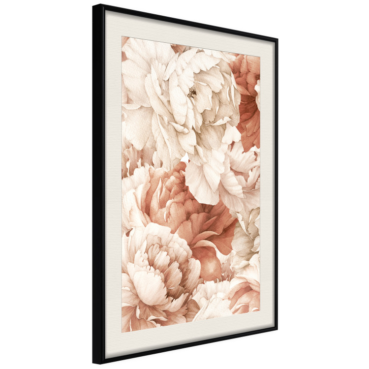 Poster Peonies - Decorative Flowers Painted With Watercolor in Bright Colors 149727 additionalImage 8