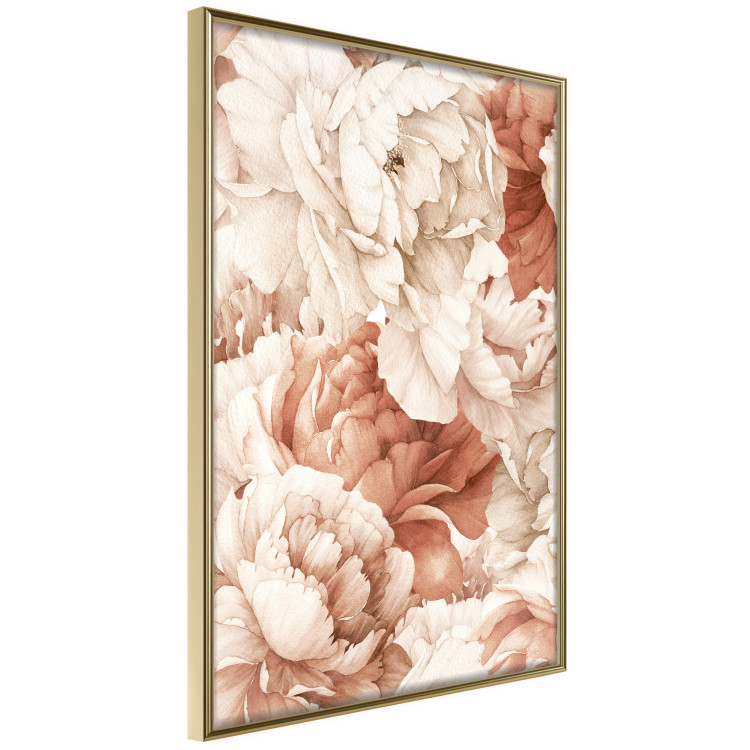 Poster Peonies - Decorative Flowers Painted With Watercolor in Bright Colors 149727 additionalImage 6