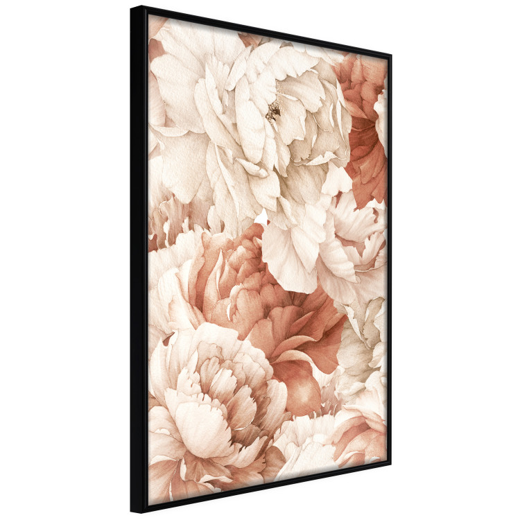 Poster Peonies - Decorative Flowers Painted With Watercolor in Bright Colors 149727 additionalImage 7