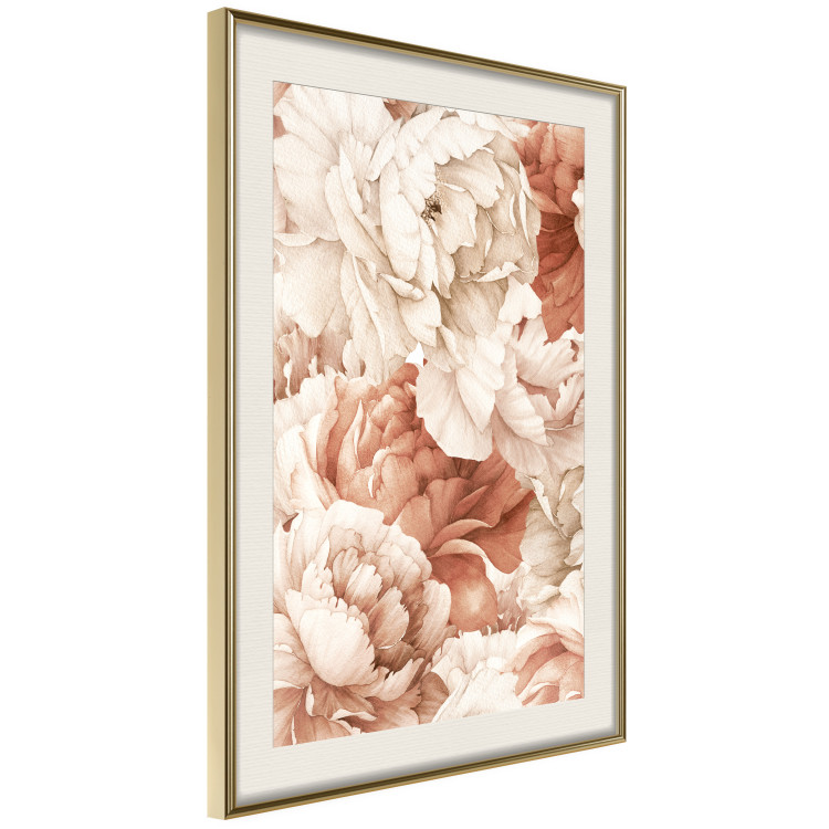 Poster Peonies - Decorative Flowers Painted With Watercolor in Bright Colors 149727 additionalImage 10