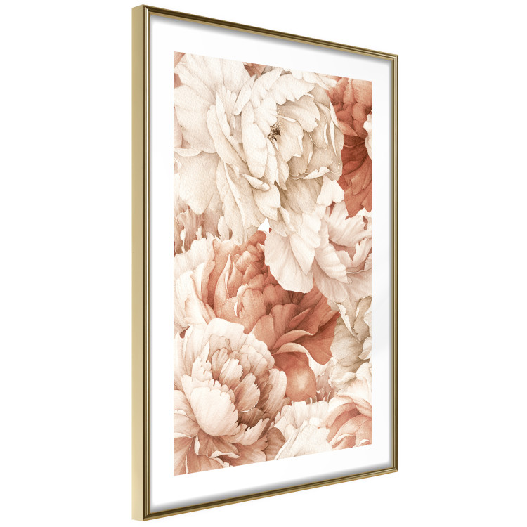 Poster Peonies - Decorative Flowers Painted With Watercolor in Bright Colors 149727 additionalImage 11